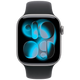 Apple Watch Series 11 42mm Gris (Bracelet En Silicone Noir M/L)