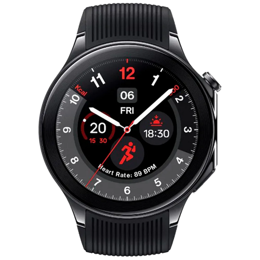 OnePlus Watch 2 Noir (Noir Rubberen Bracelet)