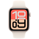 Apple Watch SE 3 44mm Or (Bracelet En Silicone Beige S/M)