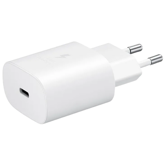 Samsung USB-C Chargeur Rapide 25W Blanc