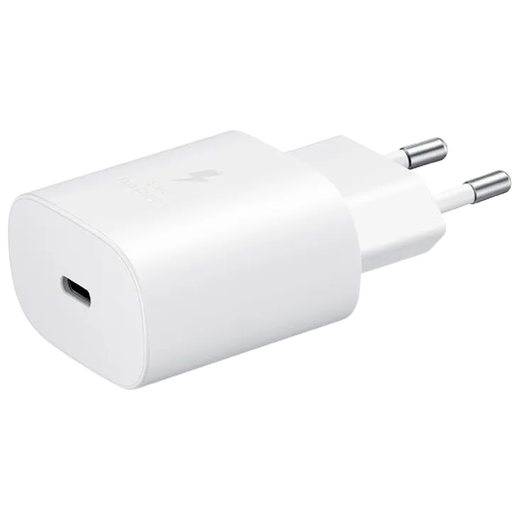 Samsung USB-C Chargeur Rapide 25W Blanc