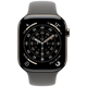 Apple Watch Series 11 46mm 5G Naturel Titanium (Bracelet En Silicone Gris S/M)