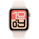 Apple Watch SE 3 40mm Or (Bracelet En Silicone Beige S/M)