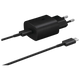 Samsung USB-C Chargeur Rapide 25W + USB-C Câble EP-TA800 Noir