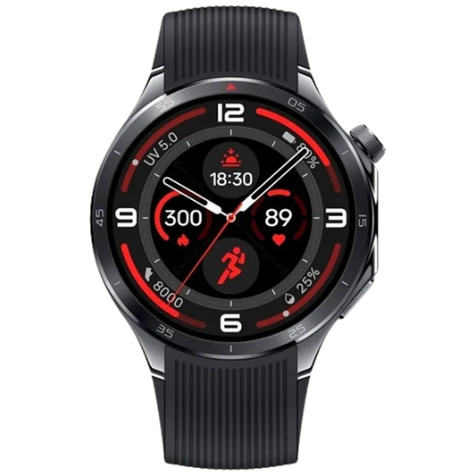 OnePlus Watch 3 Noir (Bracelet En Silicone Noir)