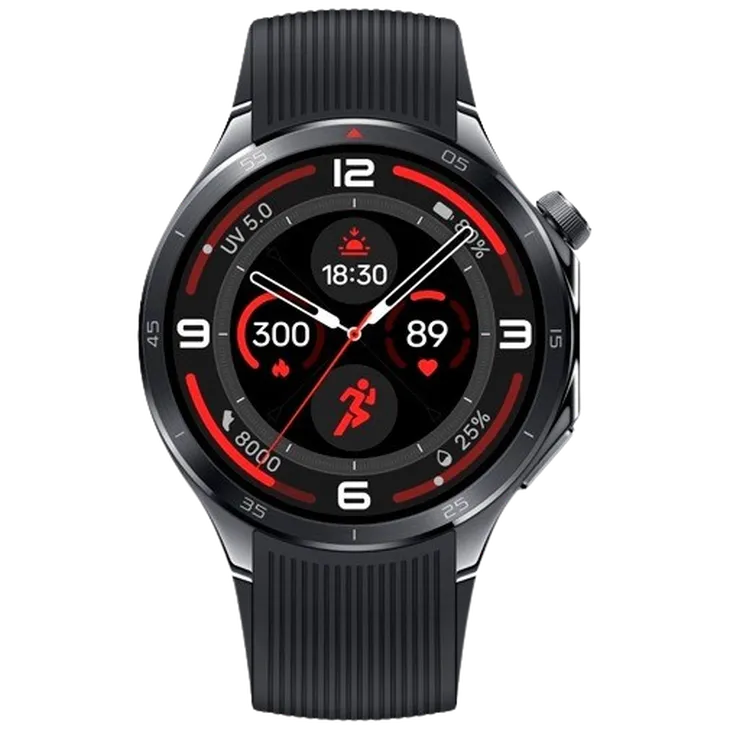 OnePlus Watch 3 Noir (Bracelet En Silicone Noir)