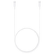 Samsung USB-C vers USB-C Câble (3A) 1,8 Metro EP-DX310 Blanc