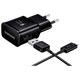 Samsung USB Chargeur Rapide + Micro-USB-Câble EP-TA20 Noir