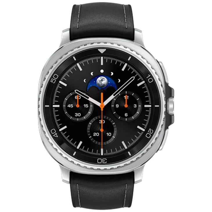 Samsung Galaxy Watch 8 Classic Argent (Bracelet Noire)