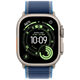 Apple Watch Ultra 3 49mm Titanium (Bracelet En Tissu Bleu M/L)