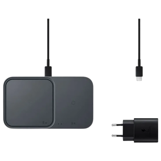 Samsung EP-P5400 Dual Chargeur Sans Fil 15W Avec Adaptateur Noir