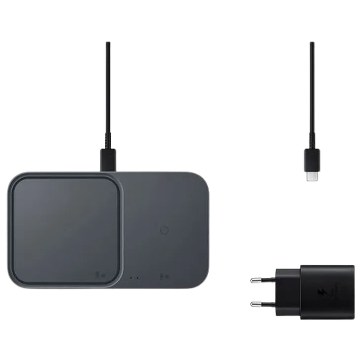 Samsung EP-P5400 Dual Chargeur Sans Fil 15W Avec Adaptateur Noir