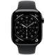 Apple Watch Series 11 46mm 5G Ardoise Titanium (Bracelet En Silicone Noir S/M)