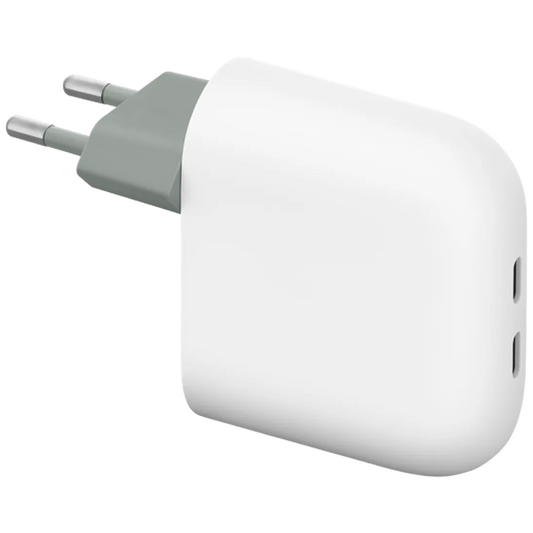 Google Flex 67W Dual USB-C Chargeur Rapide Blanc