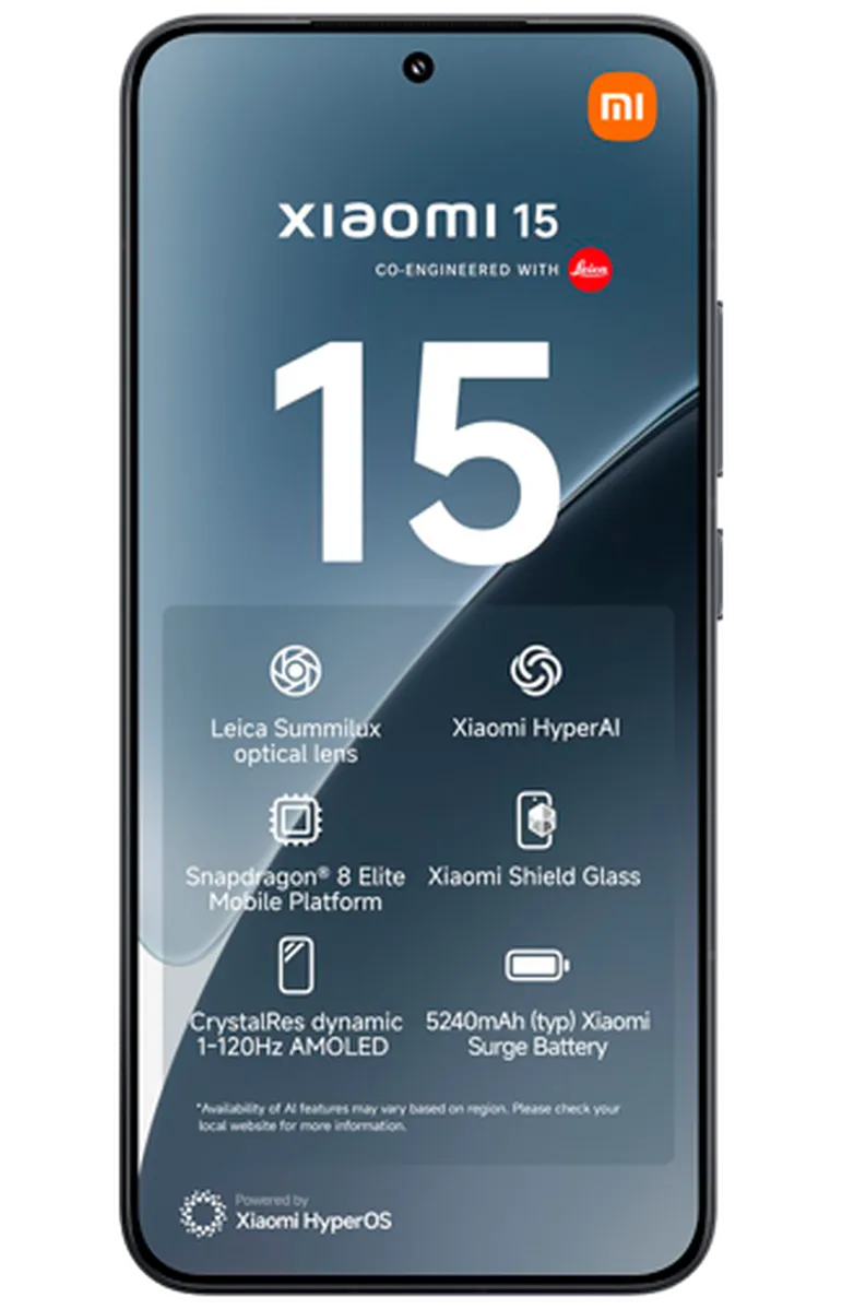 Xiaomi 15 12GB/512GB Noir