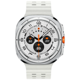 Samsung Galaxy Watch Ultra Titanium Blanc (Bracelet En Silicone Blanc)