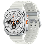 Samsung Galaxy Watch Ultra Titanium Blanc (Bracelet En Silicone Blanc)
