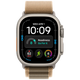 Apple Watch Ultra 4 49mm Naturel (Bracelet En Tissu Beige S)
