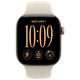 Apple Watch Series 12 42mm 5G Or (Bracelet En Silicone Beige S/M)