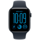 Apple Watch SE 3 2026 44mm Bleu Foncé (Bracelet En Silicone Bleu Foncé S/M)