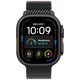 Apple Watch Ultra 4 49mm Noir (Noir Milanese Bracelet M)