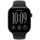 Apple Watch Series 12 46mm 5G Noir (Bracelet En Silicone Noir M/L)