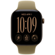 Apple Watch Series 12 46mm Bronze (Bracelet En Silicone Vert Foncé S/M)