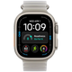 Apple Watch Ultra 4 49mm Naturel (Bracelet Silicone Gris)