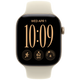 Apple Watch Series 12 46mm Or (Bracelet En Silicone Beige M/L)