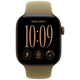 Apple Watch Series 12 42mm Bronze (Donkergroene Bracelet En Silicone S/M)
