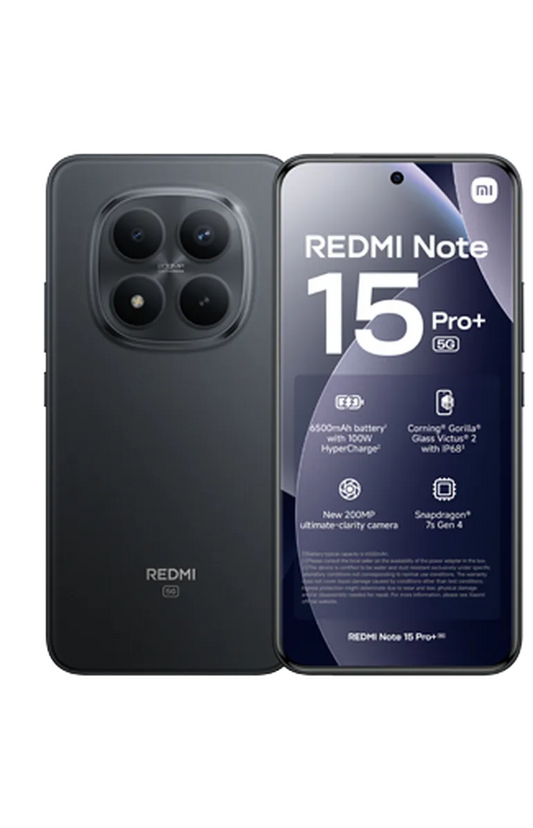 Xiaomi Redmi Note 15 Pro+ 5G 12GB/512GB Noir