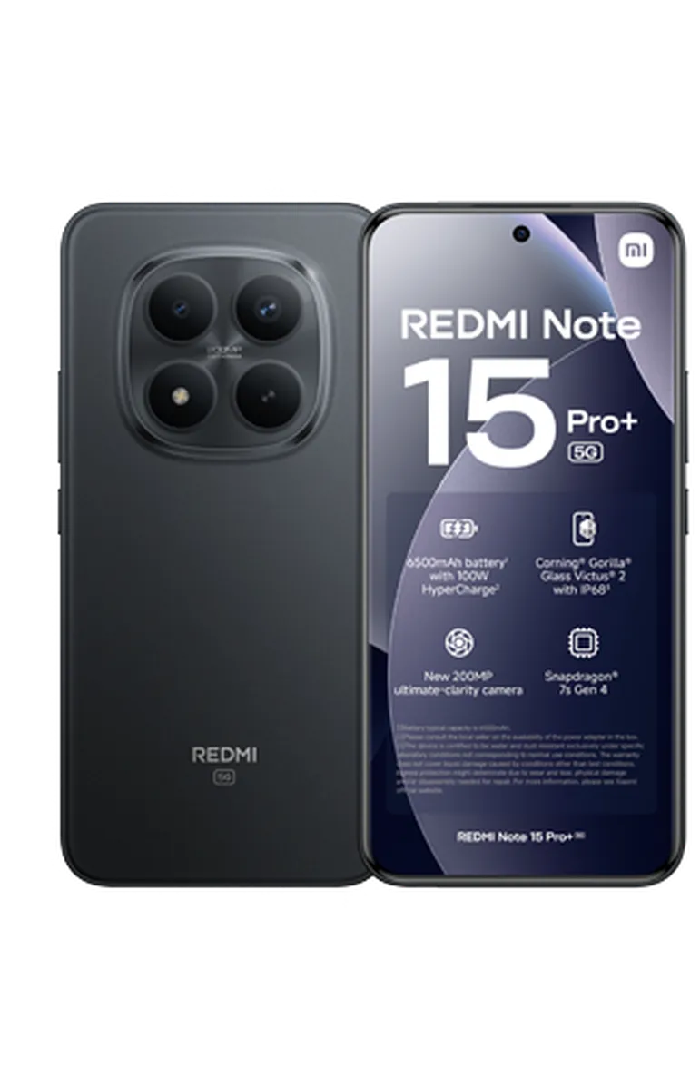Xiaomi Redmi Note 15 Pro+ 5G 12GB/512GB Noir