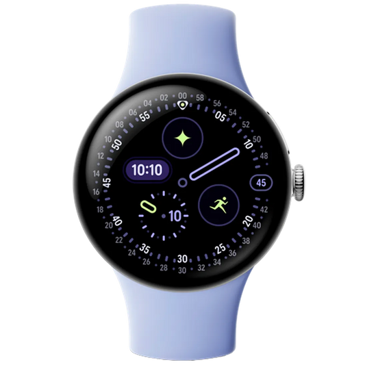 Google Pixel Watch 4 41mm Argent (Bracelet Violet)