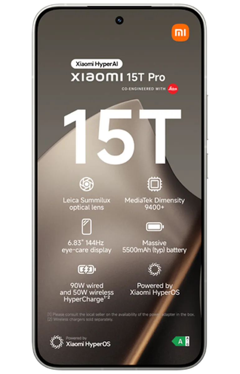 Xiaomi 15T Pro 12GB/512GB Gris