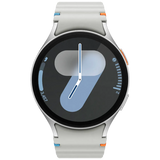 Samsung Galaxy Watch 7 44mm Argent (Bracelet En Silicone Argentées)