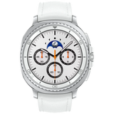 Samsung Galaxy Watch 8 Classic Argent (Bracelet Blanche)