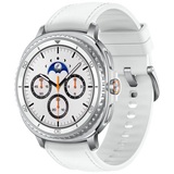 Samsung Galaxy Watch 8 Classic Argent (Bracelet Blanche)